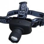 Christmas Promotion Waterproof Adjustable Focus Outdoor Led Camping Headlamp