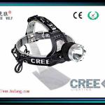 super bright rechargeable aluminum Cree X-ML T6 10-watt LED 1000LM LED Headlight