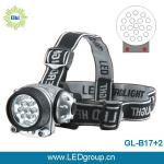 17white +2red powerful led headlight-led headlight GL-B17+2