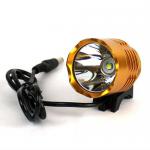 Bicycle Light Flashlight and Headlight Cree XM-L T6 LED 1800 Lumens battery YL