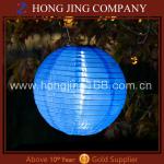 Nylon fabric hanging solar lantern
