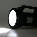 Led rechargeable high power hand light, plastic emergency searchlight and super brightness handlamp