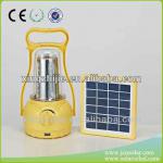 35pcs led 2W panel high capacity solar lantern with mobile phone charger