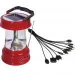 hot selling convenient mini led solar lantern with phone charger and radio