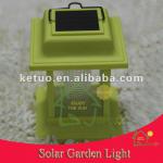 Outdoor plastic solar lantern light with hook