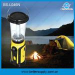 2013 New LED Solar Camping Light with Mobile Phone Charger and FM radio