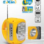 MP3, FM Radio, Power bank searching light emergency light