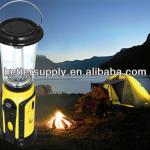 hand crank solar LED power emergency camping light lantern