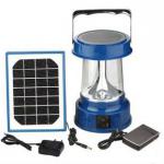 LED ABS solar lantern with radio and charger for campers