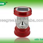 2012 hot sell solar camping lantern with radio and mobile charger function