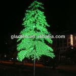 CE UL approved LED tree with pine or maple leaves