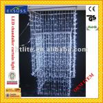 Chandalier LED curtain light of white color