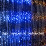 led curtain lights copper wire string UL led christmas light