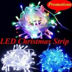 Wholesale - christmas led lights 100 leds/10m LED String fairy, 110v/ 220V christmas led string light