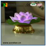 Mini Customized Color 3D Lotus Decorative LED Lights