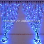 High quality LED Curtain light,2*2M,24W, PVC wire,holiday decoration light, CE, HoRS approved