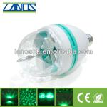 3*1w E27 Cost-effective rotating mini led bulb LY399-green