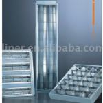 fluorescent office t8 louver light fitting