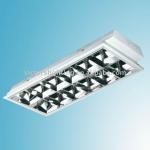 louver type fluorescent fixture