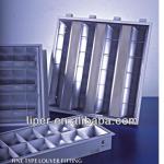 T8 fluorescent led louver fitting