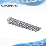 Economic products T8 grille lighting with 7pcs louver reflector