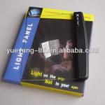 battery operated wedge panel led book light/led flat book reading light