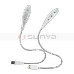 Flexible Snake LED Reading Lamp LED Light Night Lamp for Notebook laptop PC