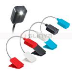 NEW Clip On Adjustable LED Book Reading Light