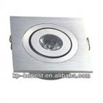 1x1W high power ul LED ceiling light