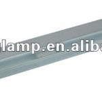 T8 fluorescent lighting fixture with plastic cover