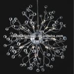 ETL,UL,VED modern arylic k9 crystal chandelier pendant lamp