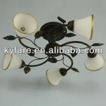 Russian Hot Style Flower Glass Ceiling Light / antique russian ceiling lighting