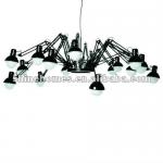 2014 Hot Sale Popular Classic Simple Creative Black Metal Spider Modern Pendant Lamp Modern Lamp SH01PDMT0104