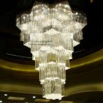 Custom large hotel chandelier