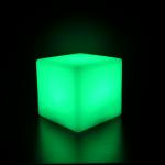 10cm Cube decorative battery operated table lamps
