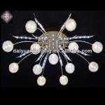 new design glass chandelier ceiling lamps 2014