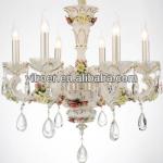 Modern Rosemarry Crystal Chandelier