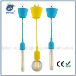 colorful silicone pendant light with CE,SAA,VDE,UL