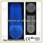 fiber optic crystal lighting for decoration modern chandelier