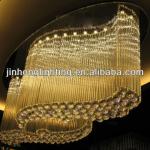 Large luxury contemporary crystal chandeliers for project