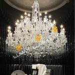 Top quality big crystal chandelier/1975 crystal modern crystal chandelier factory-99220-67-18+12+6L Crystal Chandelier