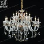 Top Quality Murano Selling Chandlier Lighting with White Crystal MDG6046-10+5