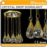 crystal pendant ceiling light spot light 8w cob led downlight
