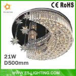 21w 500mm dimmable house ceiling decoration with RGB color