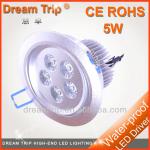 [Dream Trip] 5W Energy saving recessed led downlight kit, down light led spotlight, non dimmable led ceiling light