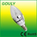 3W No UV radiation Dimmable/Non-Dimmable led candle light