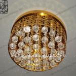 Residential crystal ceiling light with led lamp