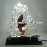 eagle patern LED crystal table lamp gift 1W