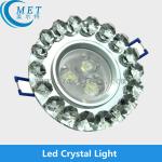 Transparent diamond decoration light led crystal ceiling lighting