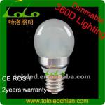 led globe bulb 360d e14 4w